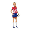Barbie® jalgpallinukk, blond