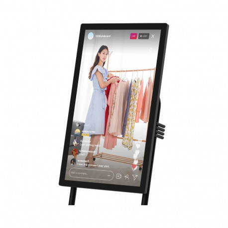 YoloMax Live Shopping Solution massive touchscreen