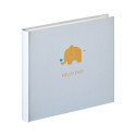 WALTHER BABY ALBUM ANIMAL 28X25 CM BLUE