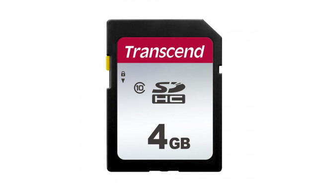 TRANSCEND SILVER 300S SDHC UHS-I C10 R20/W10 4GB