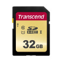 Transcend mälukaart SDHC 32GB Gold 500S SD UHS-I U3 MLC (V30) R95/W60
