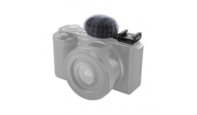 SmallRig 3526 Cold Shoe Adapter with windshield Kit For Sony ZV-E10 & ZV-1