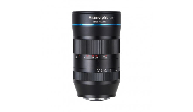 Sirui Anamorphic Lens 1,33x 75mm f/1.8 MFT Mount