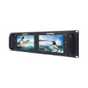 SEETEC MONITOR D71-H (DUAL 7" 3RU)2*7 INCH