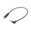 SARAMONIC CABLE SR-C2011 MALE 3.5MM TRRS TO MALE USB TYPE-C ADAPTER CABLE