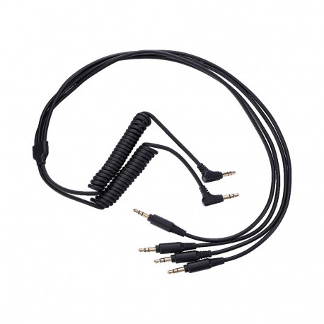 Saramonic kaabel SR-C2019, kahe 3.5mm TRS-isase pistikuga nelja 3.5mm TRS-isase pistikuni