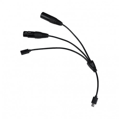 Nanlite USB-C to DMX Cable Splitter