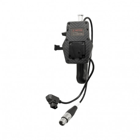 Nanlite V Mount Battery Grip with 4 Pin XLR Connector