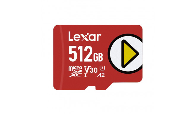 Lexar microSDXC PLAY UHS-I/A2/U3 R205/W140 (V30) 512GB