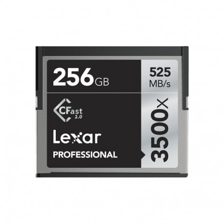 Lexar Pro 3500X Cfast (VPG-130) R525/W445 256GB