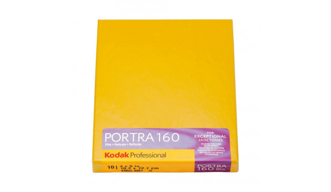 KODAK PORTRA 160 4X5 10 SHEETS