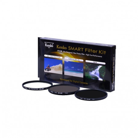 Kenko Smart Filter 3-Kit Protect/CPL/ND8 37mm