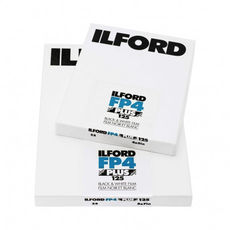 Ilford film FP4 Plus 9x12cm 25 sheets