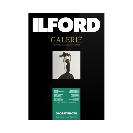 Ilford fotopaber Galerie läikiv 260g 10x15 100 lehte