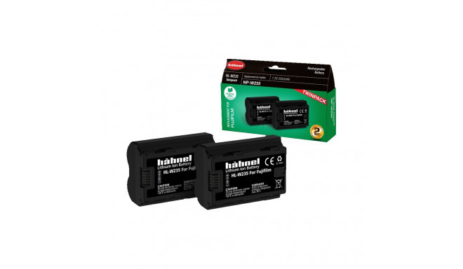 Hähnel Battery Fujifilm HL-W235 / NP-W235 Twin Pack