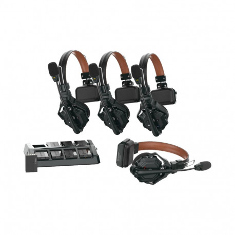 Hollyland Solidcom C1 Pro Wireless Intercom System with 4 ENC headsets