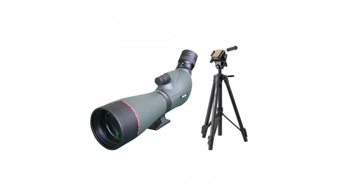 Focus spotting scope Viewmaster 20-60x80 + Velbon Videomate 638