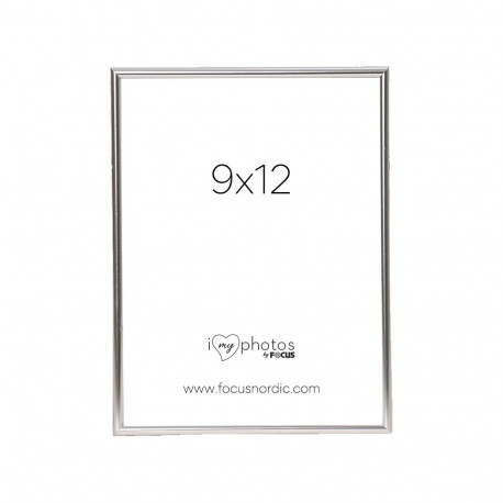 Focus pildiraam Can-Can 9x12, läikiv hõbedane