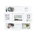 Focus photo frame Collage 9, white