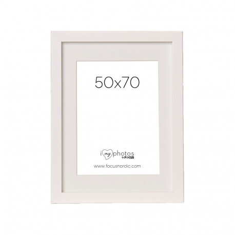 Focus Vivaldi 50x70, valge