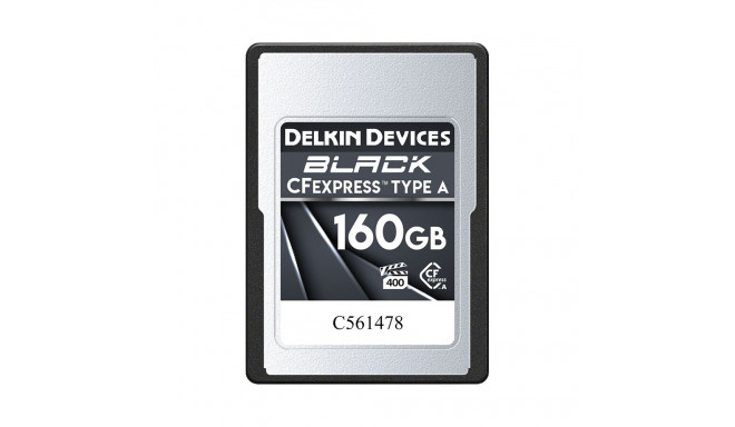 Delkin CFexpress BLACK, VPG400, R880/W790 (Type A) 160GB