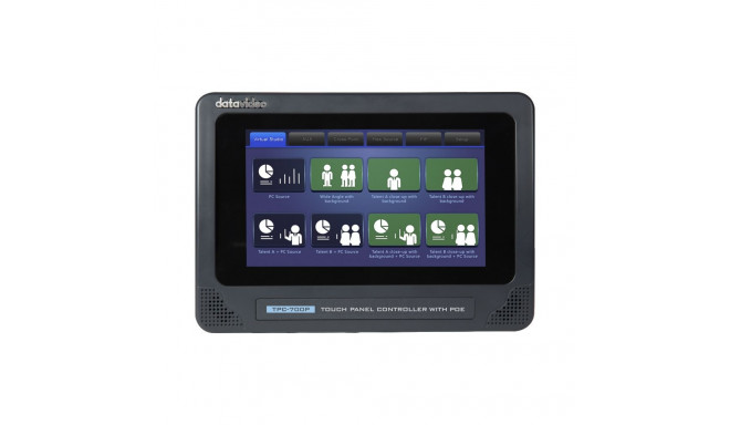 Datavideo puutepaneel TPC-700P multifunktsionaalne PoE