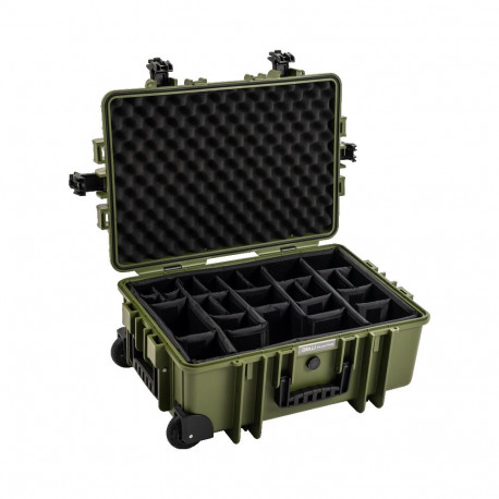 BW Outdoor Cases Type 6700 / Bronze green (divider system)