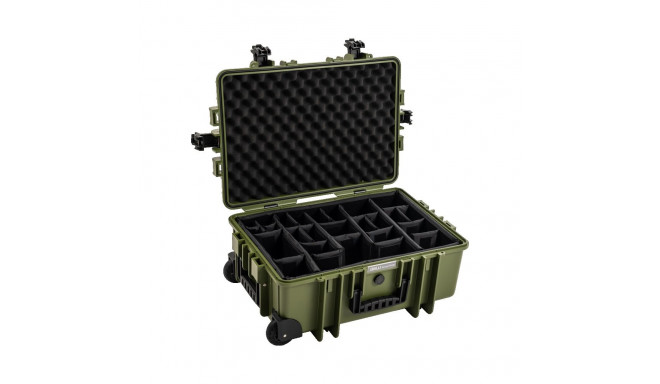 BW Outdoor Cases Type 6700 / Bronze green (divider system)