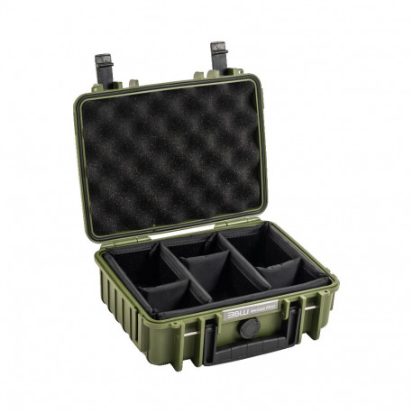 BW Outdoor Cases Type 1000 / Bronze green (divider system)