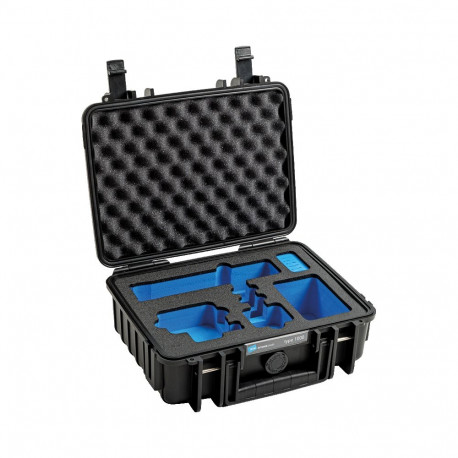 BW Outdoor Case Type 1000 for GoPro Hero 12 (fits even GoPro Hero 9/10/11), Black