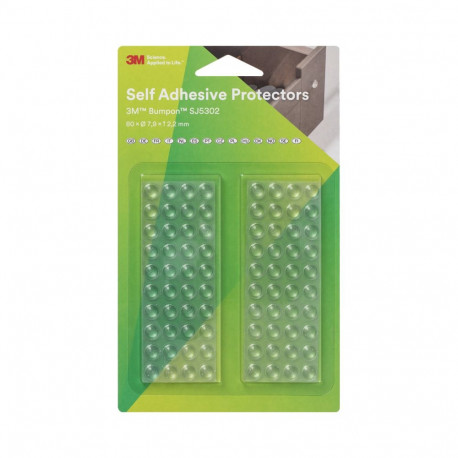 3M elastsed pehmenduspadjad Command Bumpon MiniPack 80tk