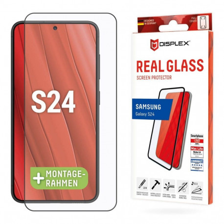 Samsung Galaxy S24/S25 Full Cover 3D Glass By Displex Black