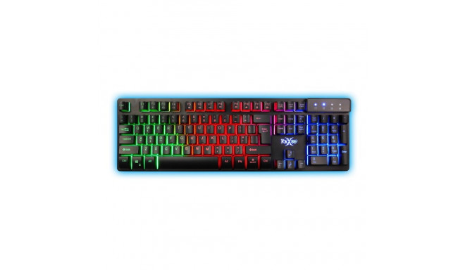 Foxxray FXR-BKL-35 Vanish Silent Keyboard Wired, Black