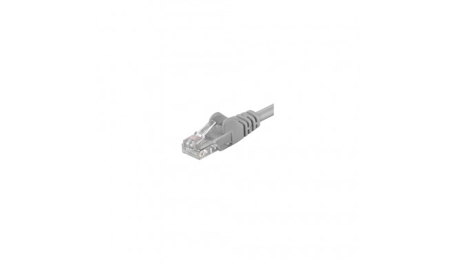 PremiumCord Patch cable UTP RJ45-RJ45 level 5e 0.1m grey