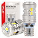 LED canbus T10 W5W 6*3020 1*3030SMD valge 12/24V