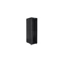 RACK CABINET 19" FREE-STANDING 47U/800X1000 (FLAT PACK) WITH GLASS DOOR LCD BLACK LANBERG V2