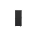 RACK CABINET 19" FREE-STANDING 47U/800X1000 (FLAT PACK) WITH GLASS DOOR LCD BLACK LANBERG V2