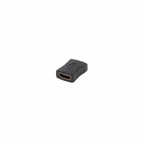 HDMI(F)->HDMI(F) ADAPTER 4K BLACK LANBERG