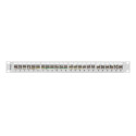 PATCH PANEL BLANK 24 PORT 1U 19" FTP FOR KEYSTONE MODULES GREY LANBERG