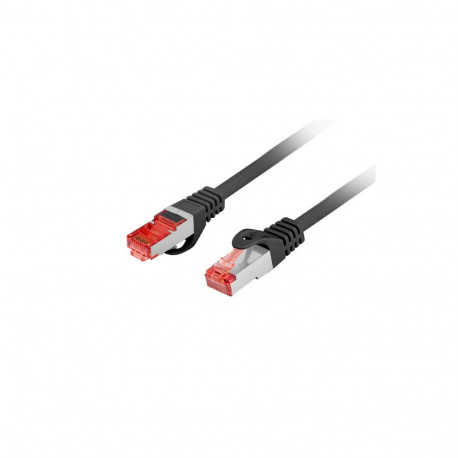 PATCHCORD CAT.6 S/FTP LSZH CU 3M BLACK FLUKE PASSED LANBERG