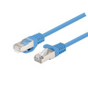 PATCHCORD CAT.6 FTP 2M BLUE FLUKE PASSED LANBERG 10-PACK