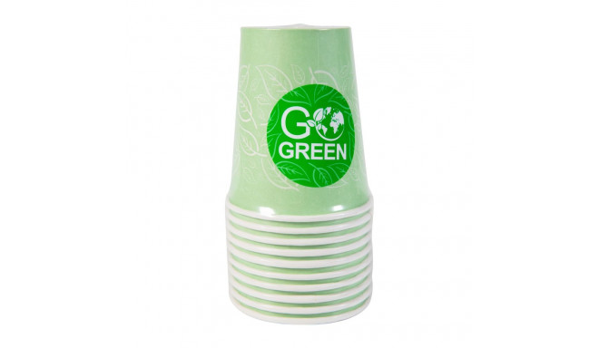 Go Green Paper Cups 350ml 10pcs