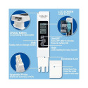 IVY Aqua A1 3in1 Water Quality & Hardness meter pen measures TDS EC Temperature + Pouch White