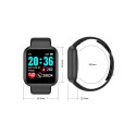 iWear M7 Fitness Nutikell Full Touch 1.3'' IPS ekraaniga Vererõhu & Pulsi mõõtmiseks / Sotsiaalvõrgu