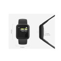 iWear M7 Fitnesa Viedpulkstenis ar Full Touch 1.3'' IPS displeju Asinsspiediena & Pulsa mēr. / Soc. 