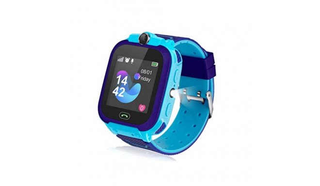 Bemi K1 See My Kid Wi-Fi / Sim GPS Tracking Kids Watch with Voice Call & Chat Camera Blue