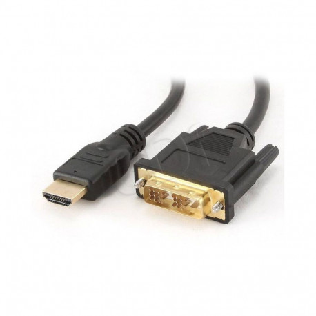 Gembird HDMI to DVI male-male cable with gold-plated connectors  0.5m