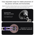 FORCELL F-Grip IronSecure car holder for phone to windshield/center console compatybile with MagSafe