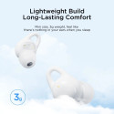 Bezdrátová sluchátka řady TWS Joyroom JR-TS2 Cozydots s aktivní redukcí hluku, Bluetooth 5.3 – bílá