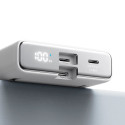 Powerbanka Joyroom JR-PBM01 magnetická 10000mAh 20W se stojánkem + Lightning kabel - USB-C - bílá